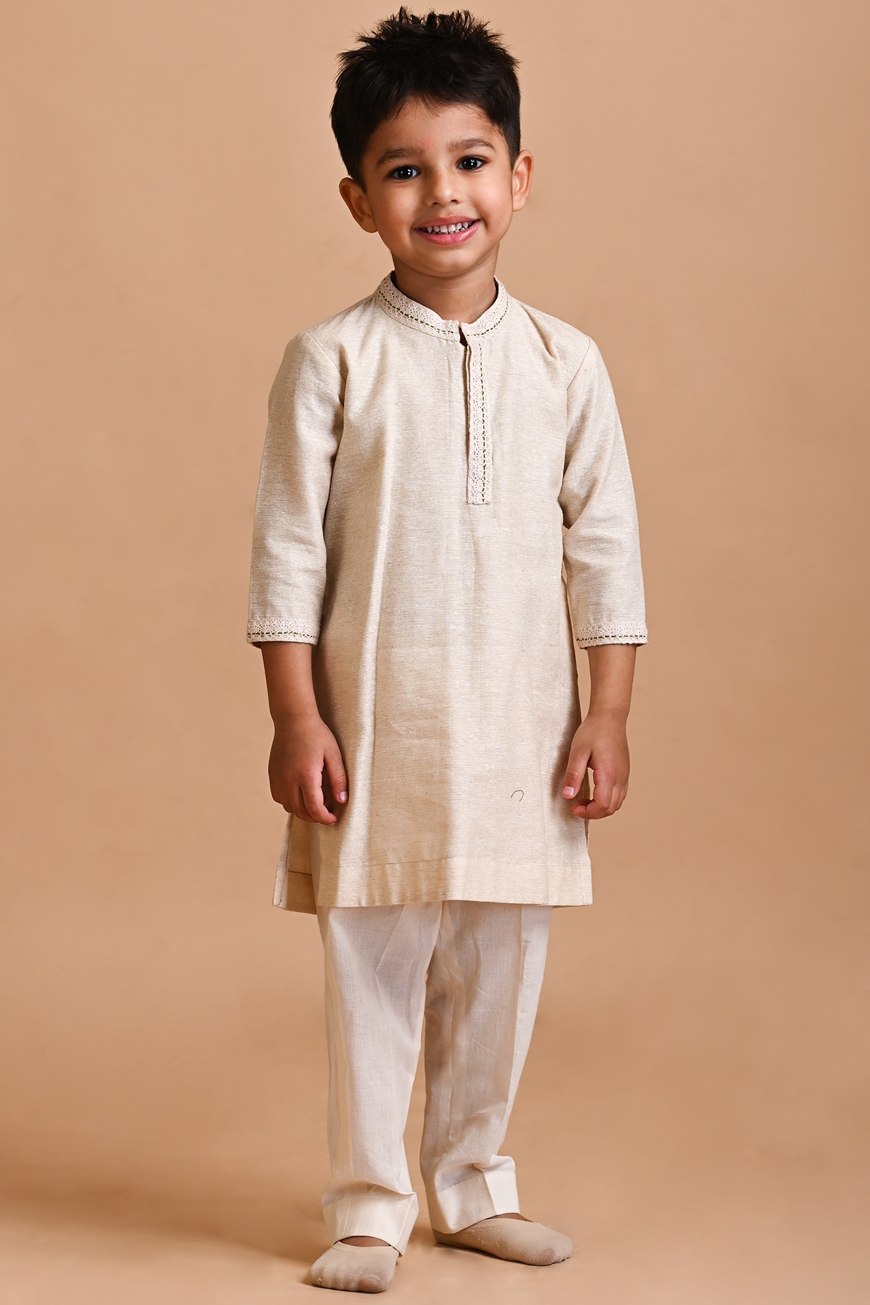 Silk kurta for baby hot sale boy