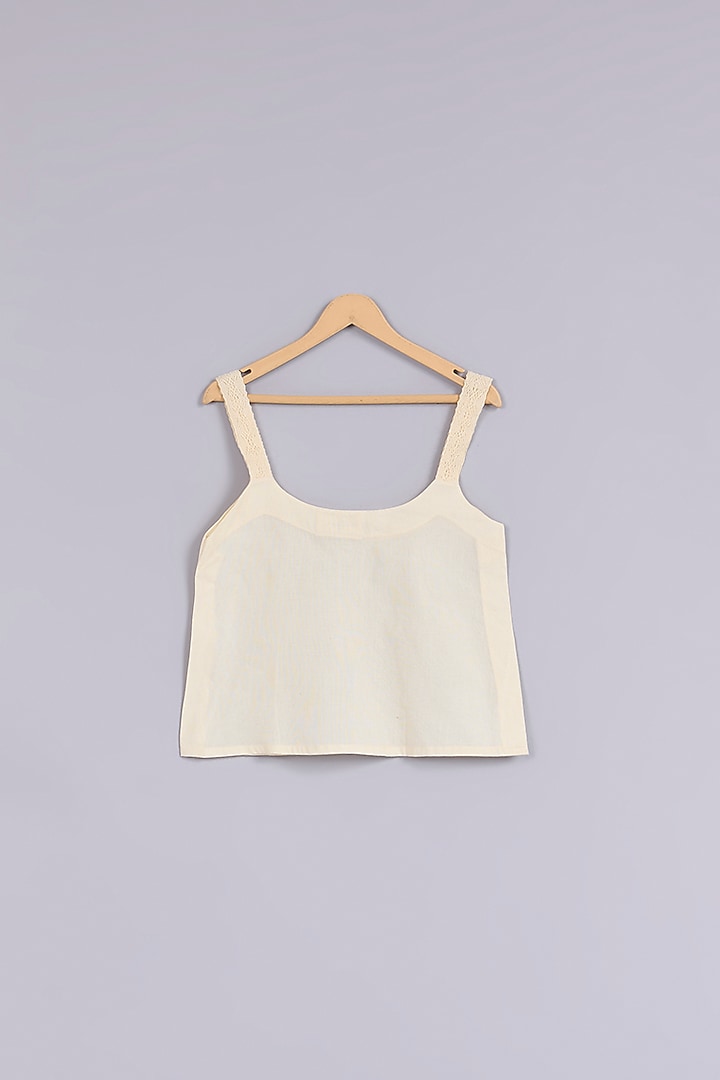 Yellow Silk Organza Hand Block Printed Co-Ord Set For Girls by Mityan at Pernia's Pop Up Shop