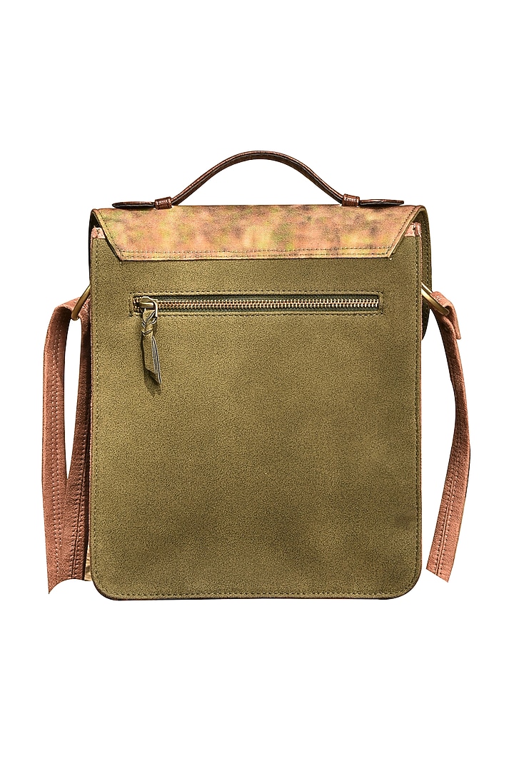 Multi Colored Printed Handbag by Mixmitti at Pernia's Pop Up Shop