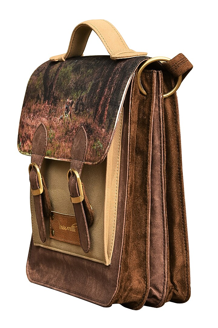 Multi Colored Digital Printed Handbag by Mixmitti at Pernia's Pop Up Shop