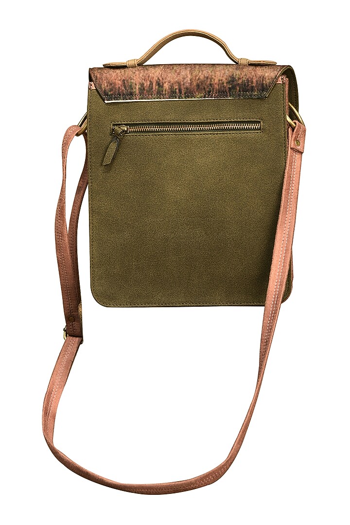 Multi Colored Digital Jungle Printed Handbag by Mixmitti at Pernia's Pop Up Shop