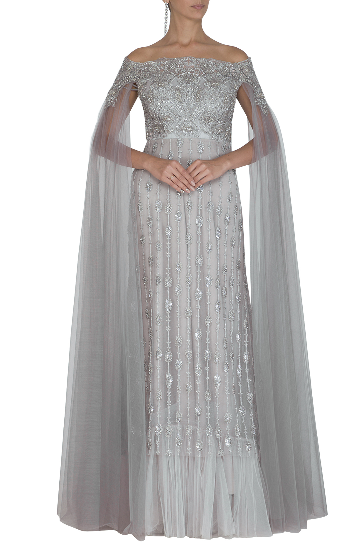 designer gowns for cocktail party