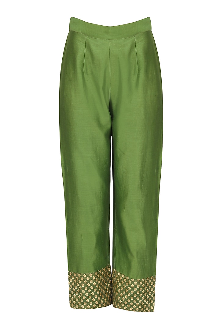 Mehandi green sequins work kurta set available only at Pernia's Pop Up Shop.