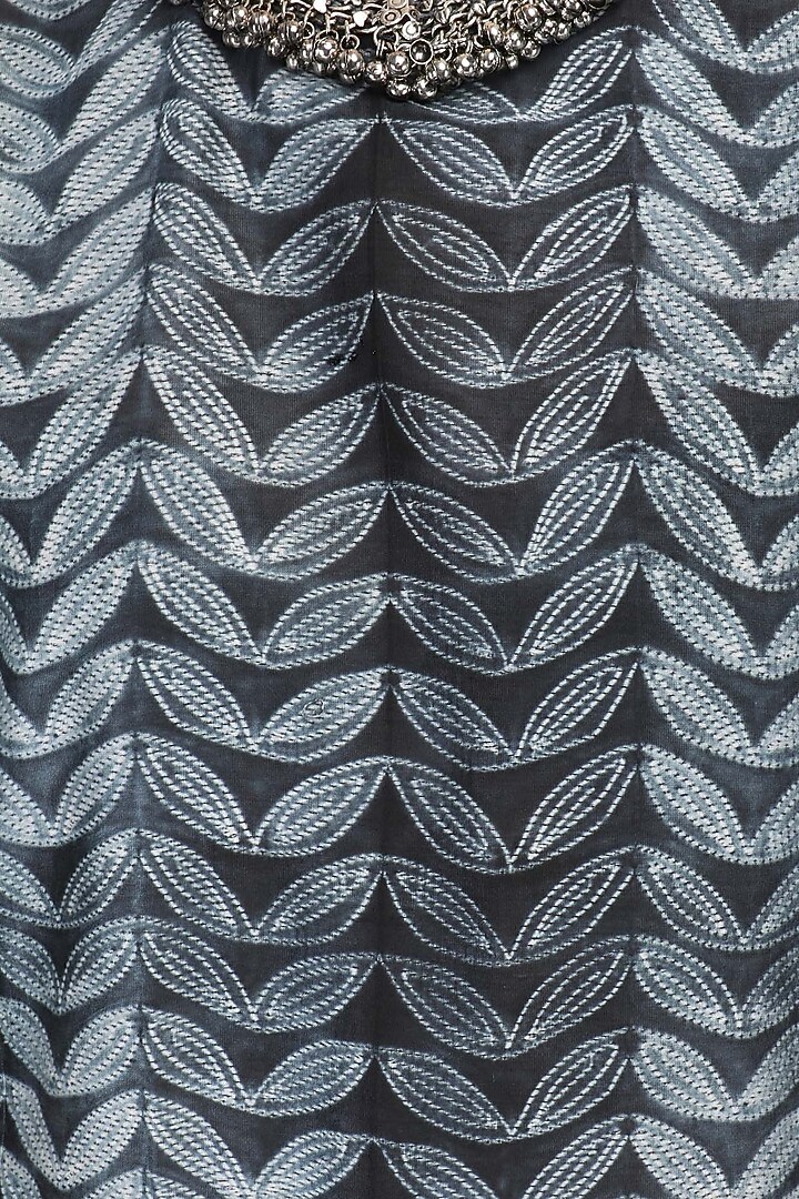 Black shibori print dress available only at Pernia's Pop Up Shop.