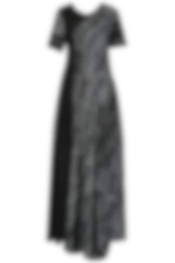 Black and white tye dye drape dress available only at Pernia's Pop Up Shop.