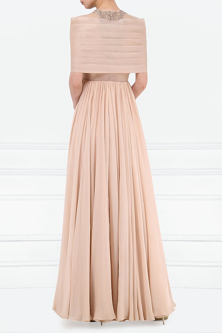 Mauve embroidered gown available only at Pernia's Pop Up Shop.