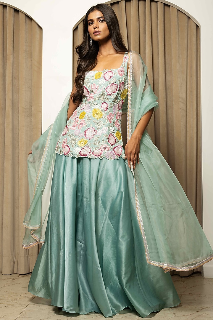 Midnight Mehak sharara set