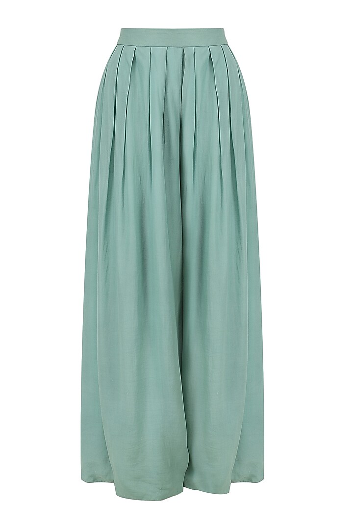 Frost blue cape and palazzo pants set available only at Pernia's Pop Up Shop.