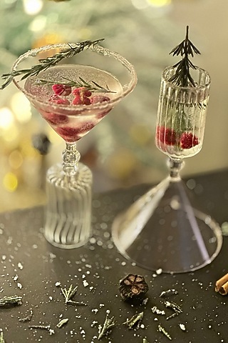 Pink Borosilicate Glassware (Set Of 2) by MelBau Designs