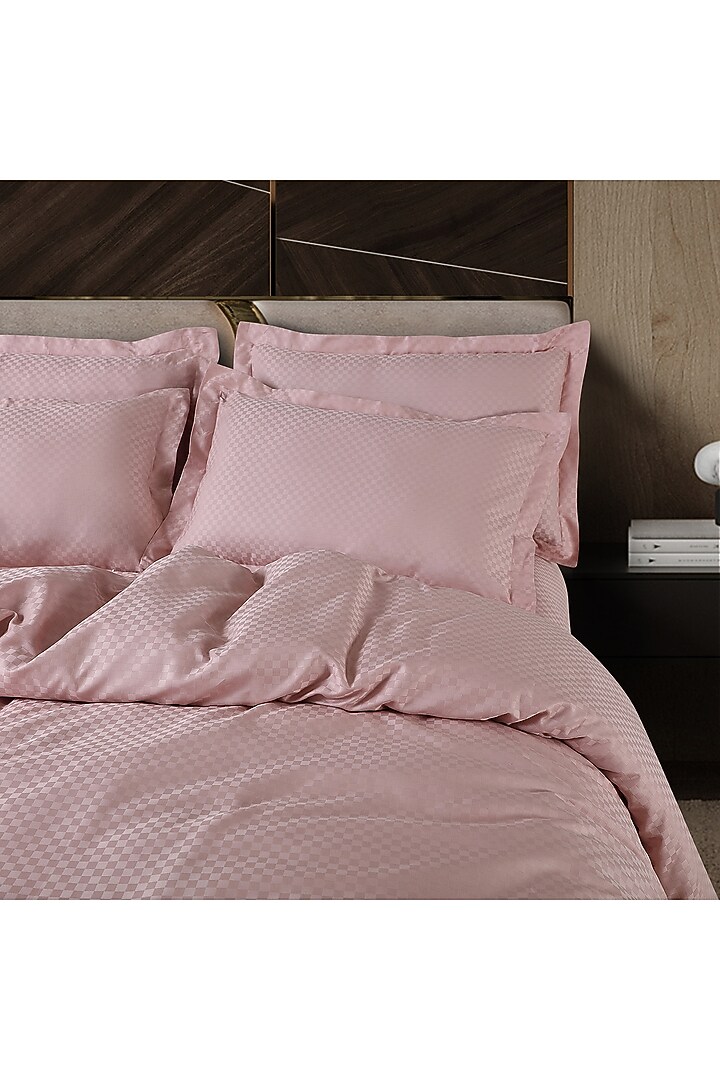 Pink Cotton Duvet Cover by Malako at Pernia's Pop Up Shop