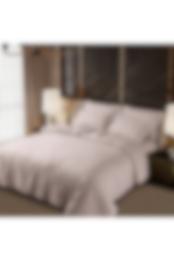 Light Beige Cotton Duvet Cover by Malako at Pernia's Pop Up Shop