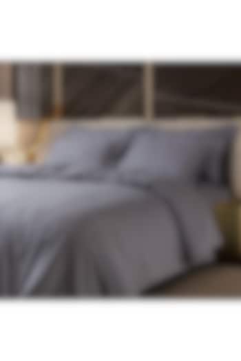 Light Grey Cotton Duvet Cover by Malako at Pernia's Pop Up Shop