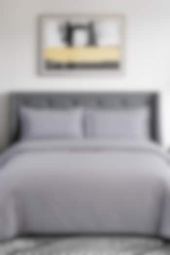 Grey Cotton Bedsheet Set by Malako at Pernia's Pop Up Shop