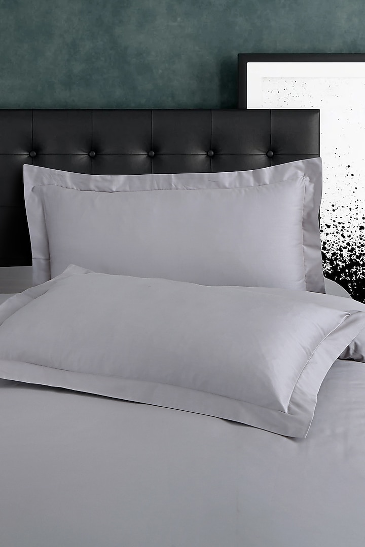Grey Cotton Bedsheet Set by Malako at Pernia's Pop Up Shop
