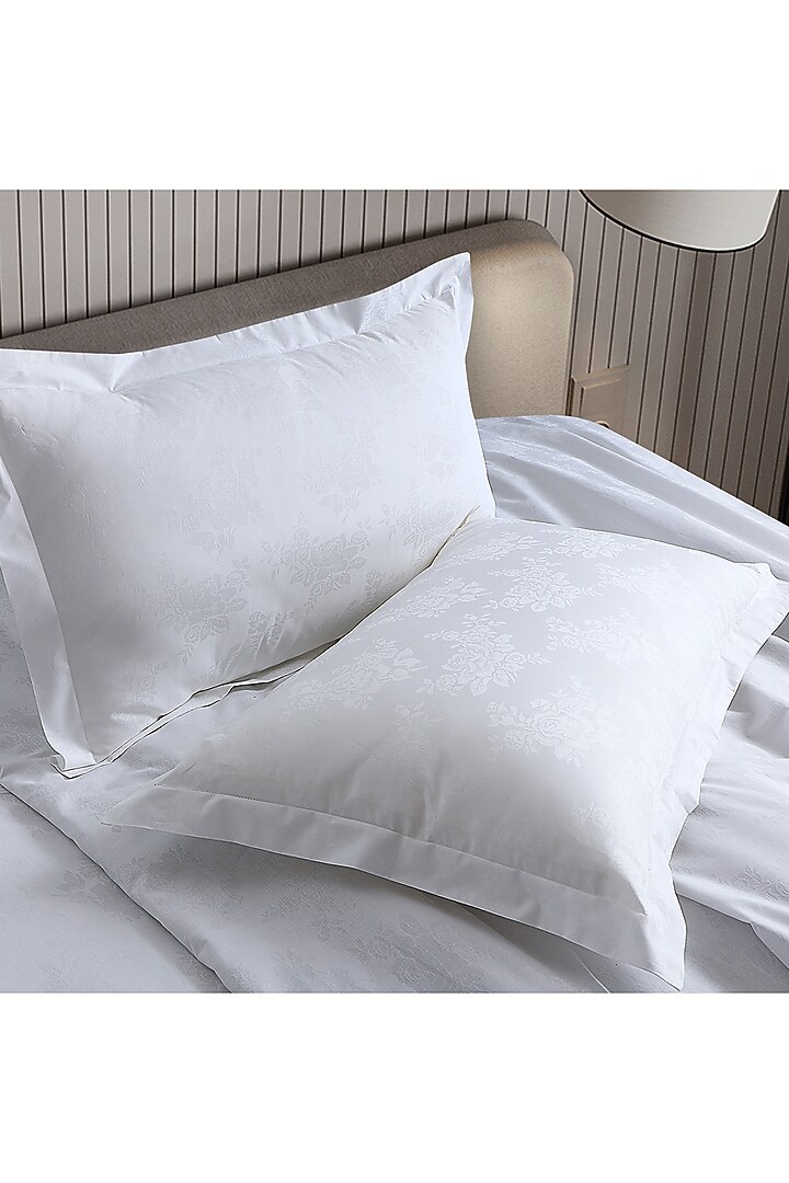 White Cotton Bedsheet Set by Malako at Pernia's Pop Up Shop