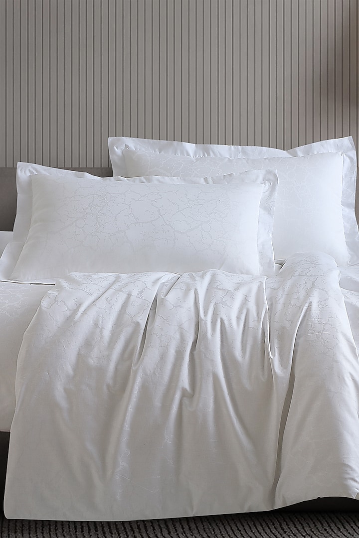 White Cotton Duvet Cover by Malako at Pernia's Pop Up Shop