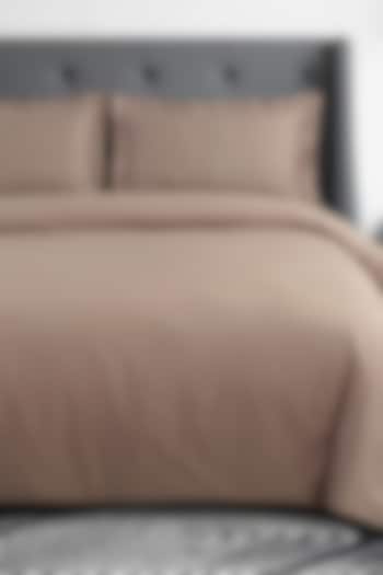 Brown Cotton Duvet Cover by Malako at Pernia's Pop Up Shop
