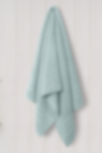 Green Cotton Bath Towel by Malako at Pernia's Pop Up Shop