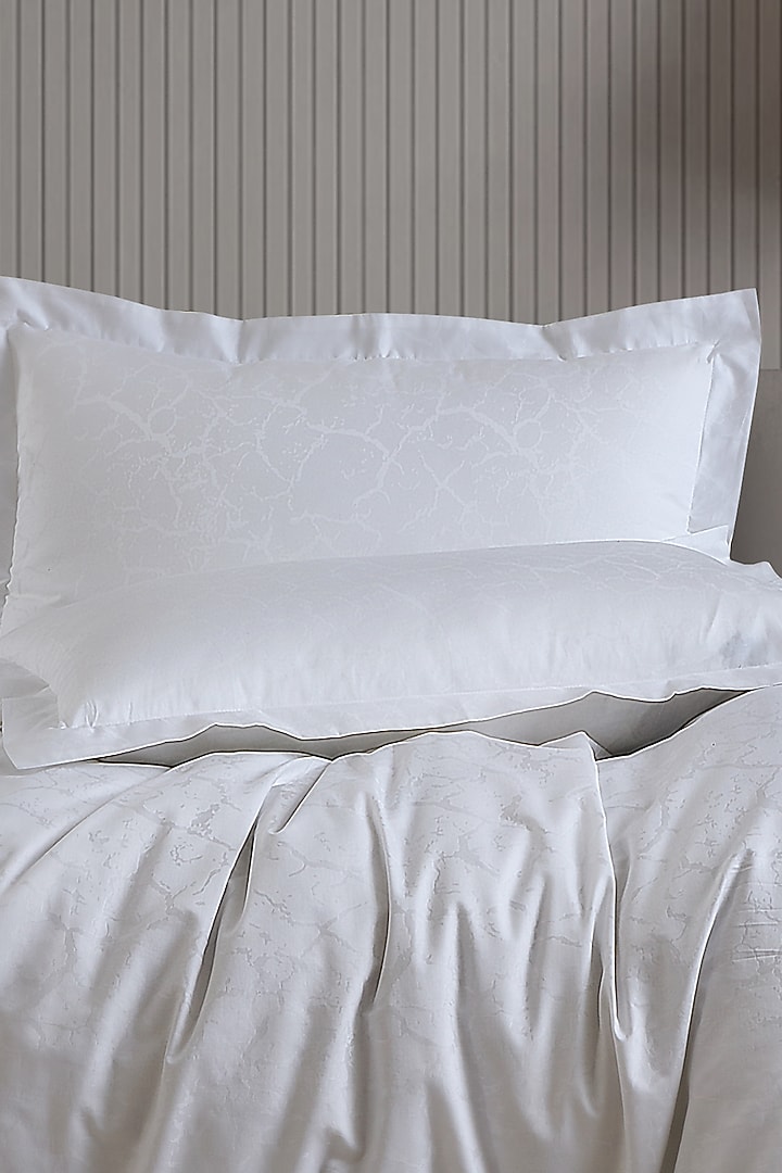 White Cotton Bedsheet Set by Malako at Pernia's Pop Up Shop