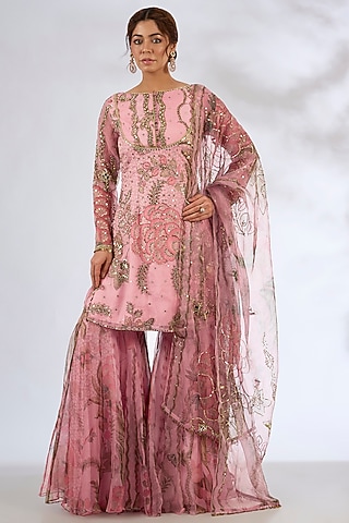 Shop Gharara Designs for Women Online from India's Luxury Designers 2026