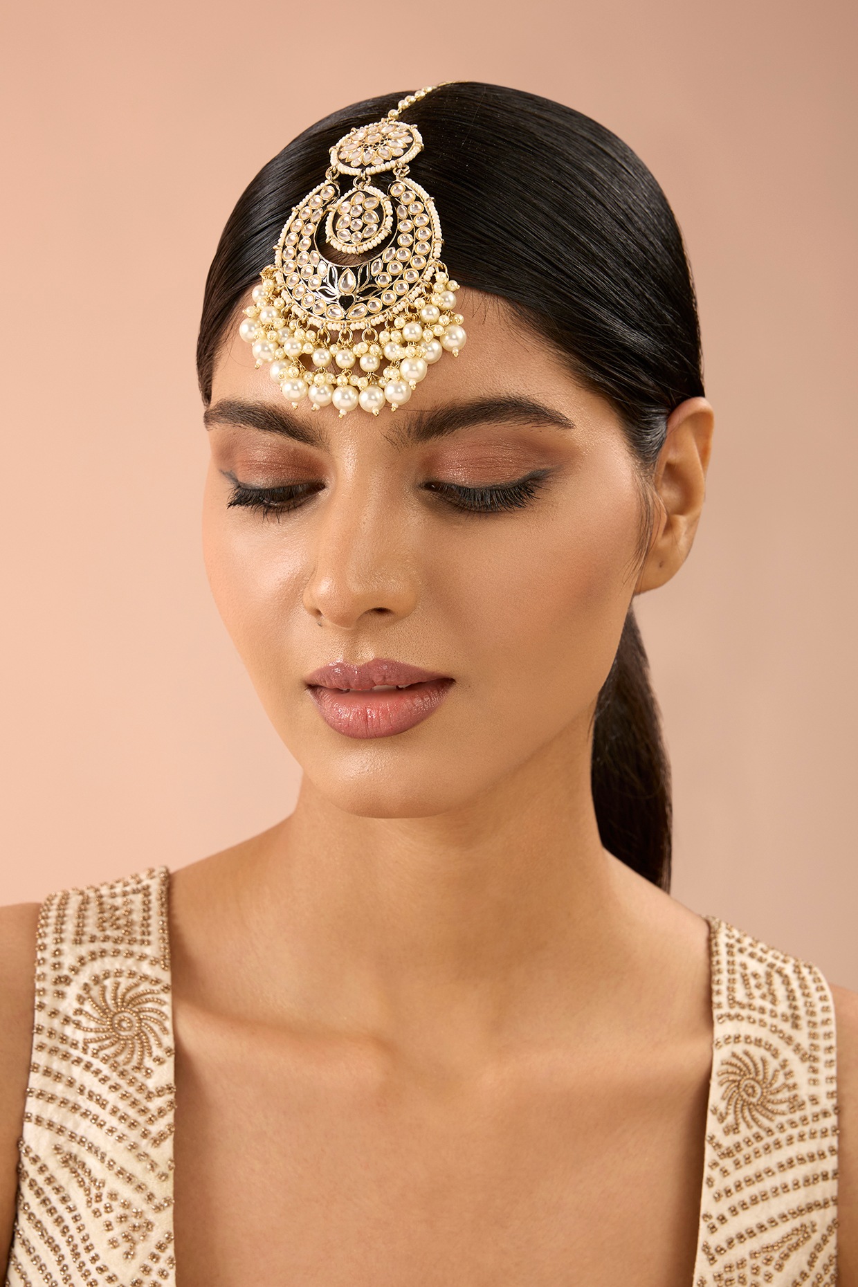 Artificial jewellery maang tikka clearance
