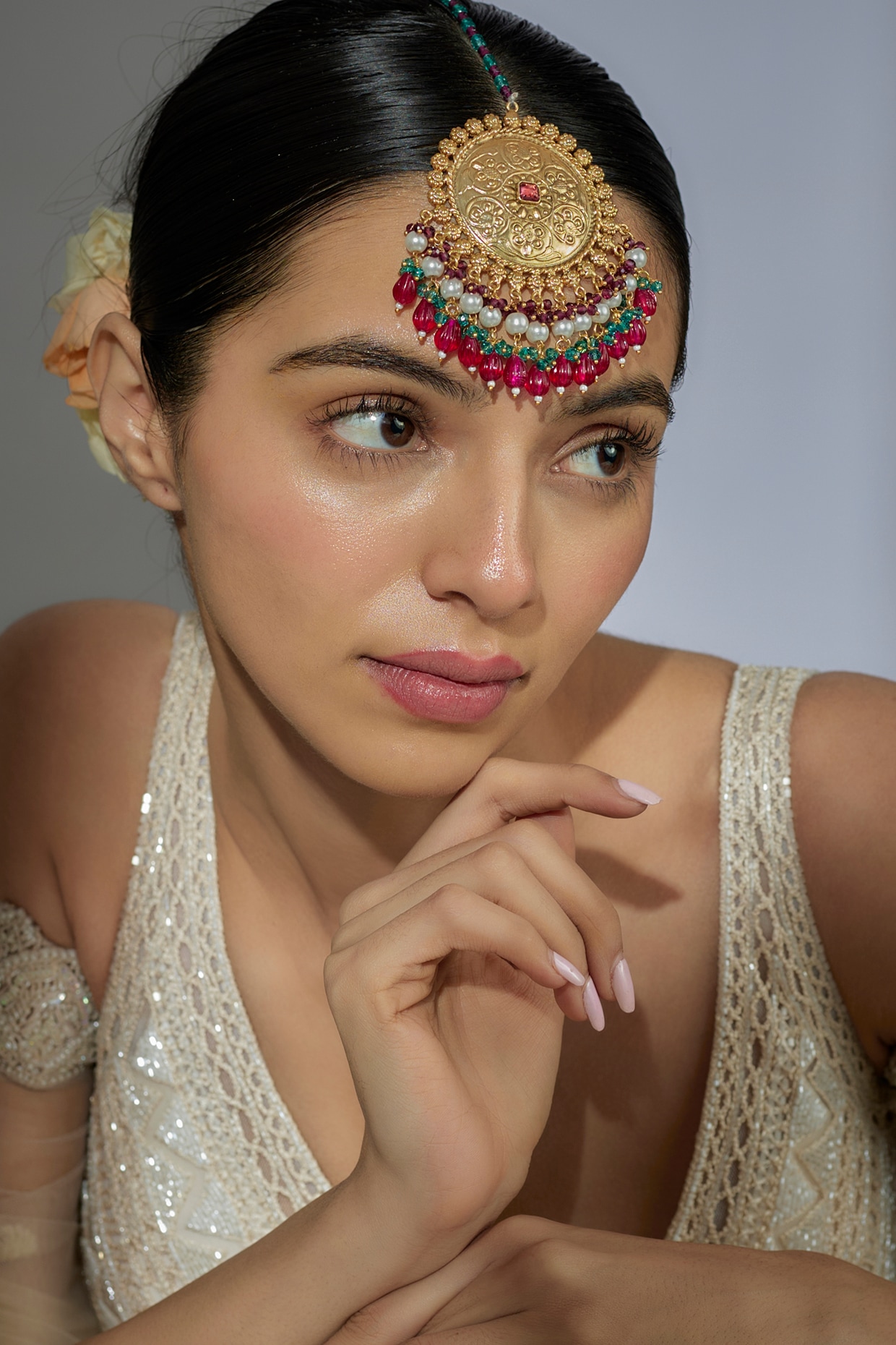 Bengali maang outlet tikka online
