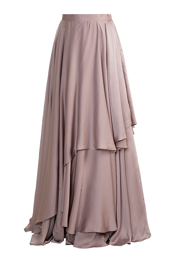 Nude Embellished Wedding Lehenga Set by Mehak Murpana at Pernia's Pop Up Shop