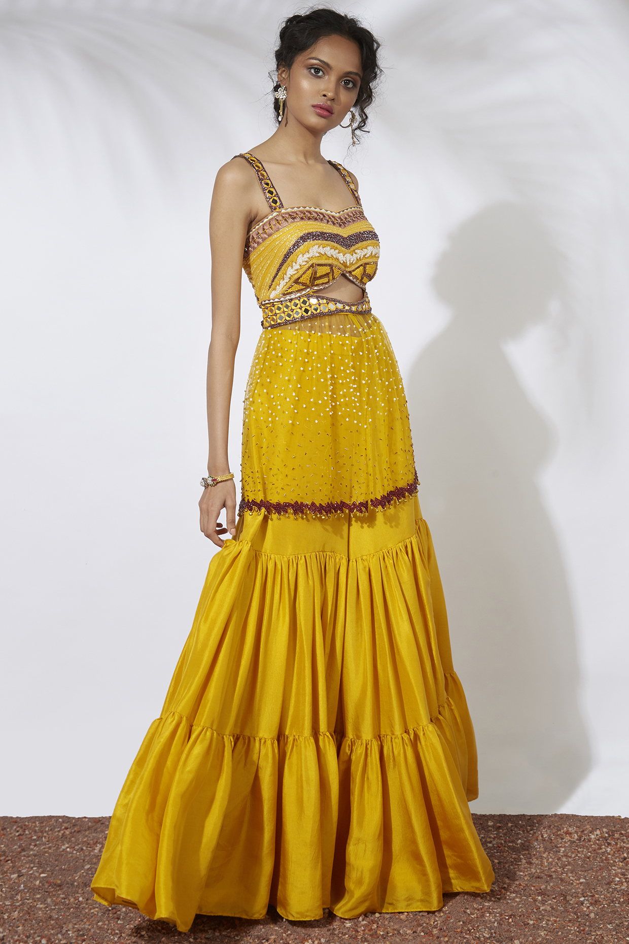 Sharara choli design hotsell