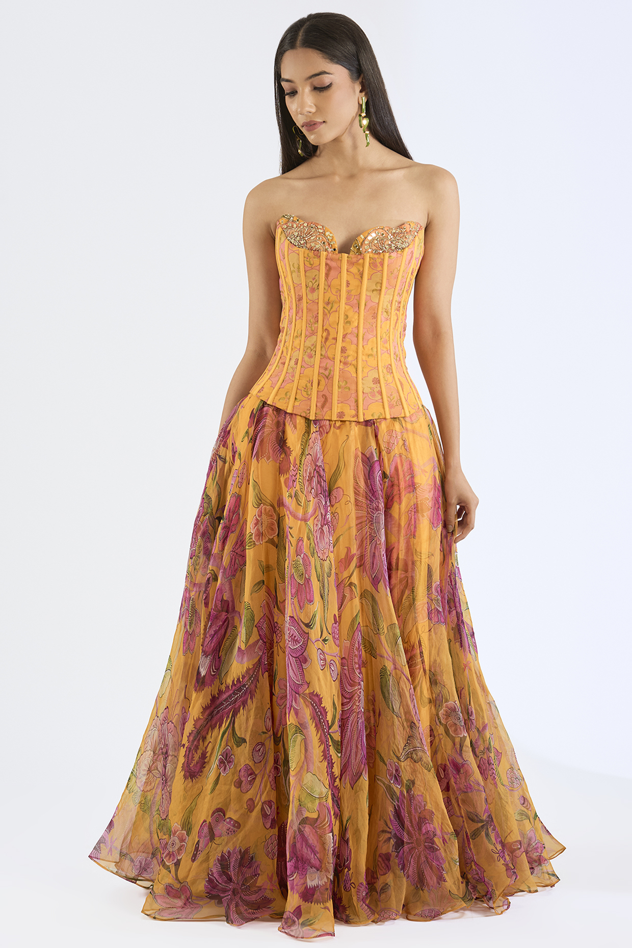 Women's Sling Print One-Piece Corset Women's Sling Print One-Piece Corset