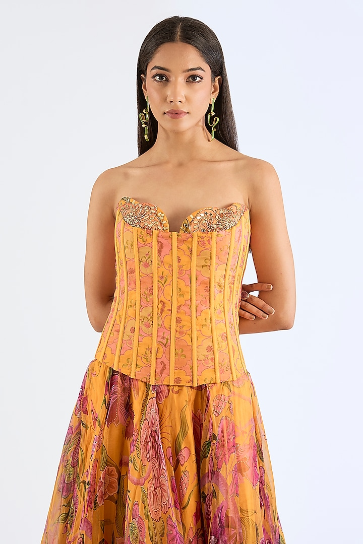 mustard yellow corset dress Dresses | Mustard Yellow Slit Corset Te Dress