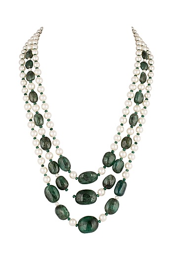 Emerald Pearl Layered Necklace Design By Moh Maya By Disha Khatri At Pernia S Pop Up Shop 2021 Disha khatri is a member of vimeo, the home for high quality videos and the people who love them. moh maya by disha khatri