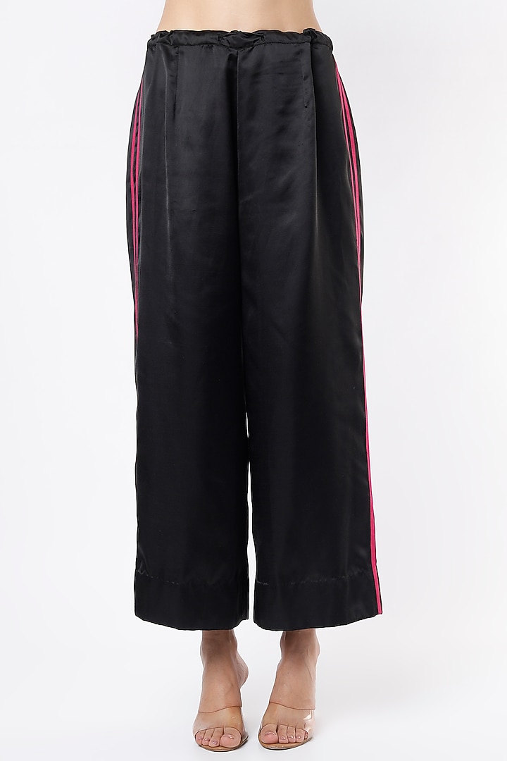 Off-White Dupion Silk Tunic Set by Minaxi Dadoo at Pernia's Pop Up Shop