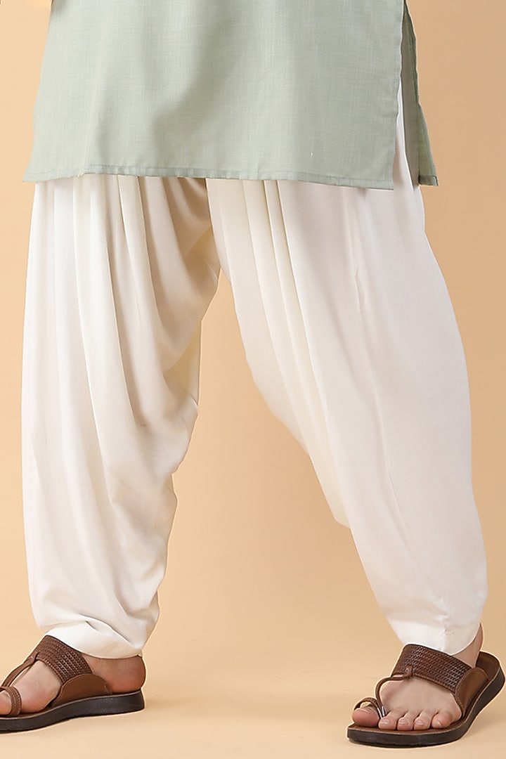 Green Ruby Cotton Silk Printed Bundi Jacket Set by Manish Nagdeo Men at Pernia's Pop Up Shop