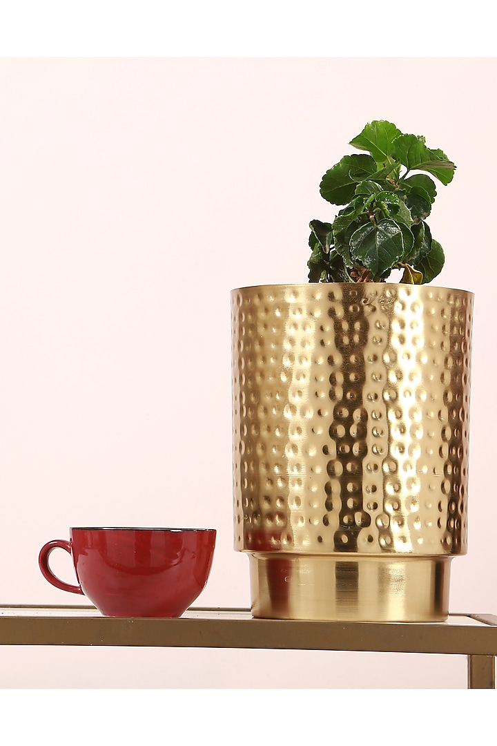 Gold Planter In Iron by Manor House