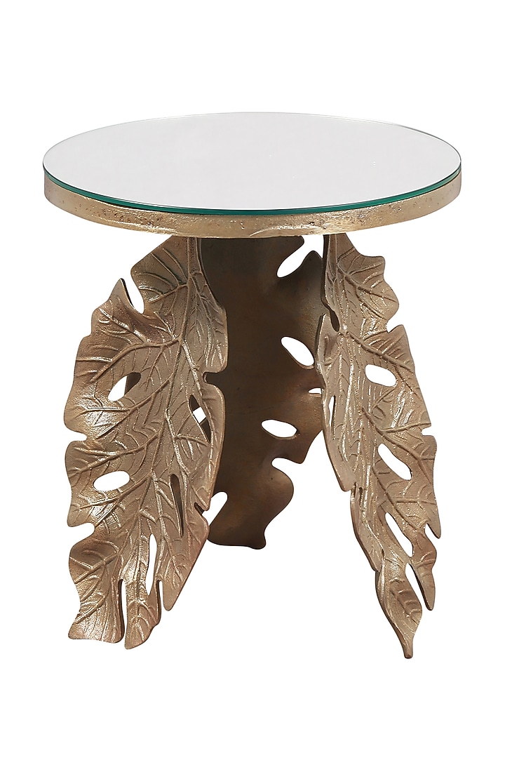 Bronze Aluminum End Table by Manor House at Pernia's Pop Up Shop