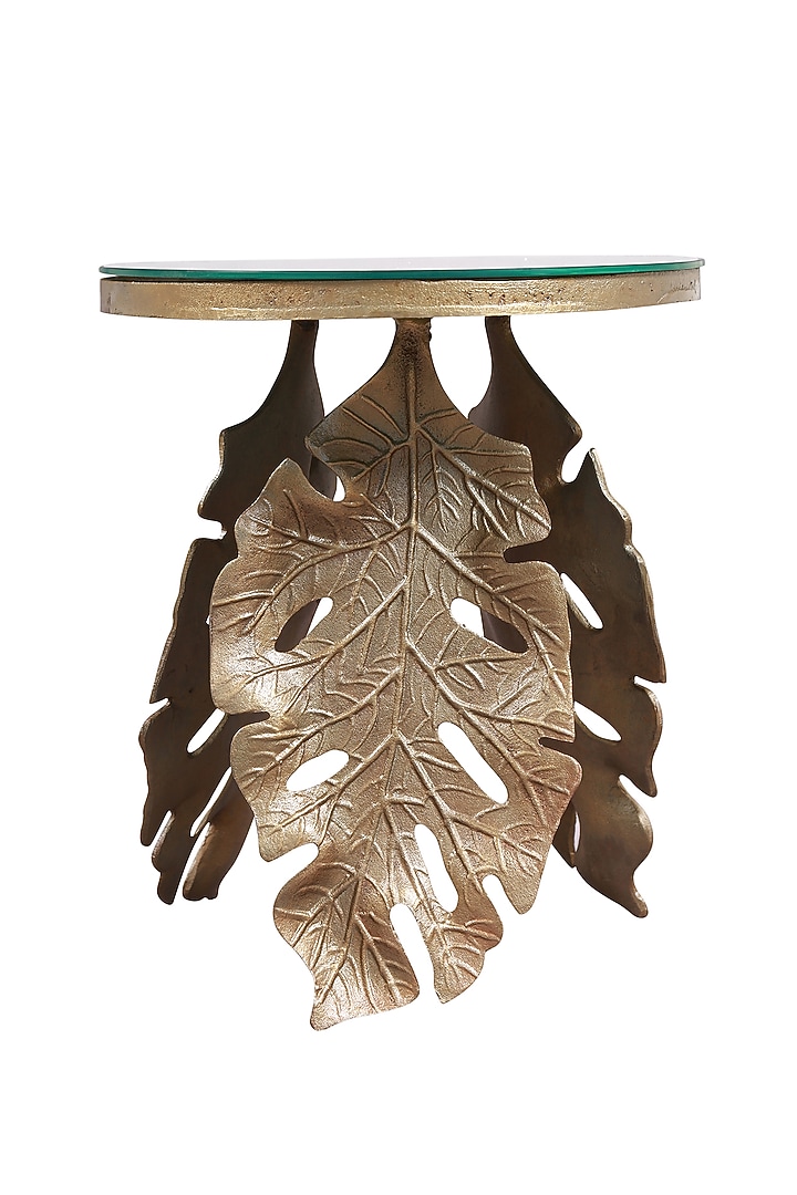 Bronze Aluminum End Table by Manor House at Pernia's Pop Up Shop