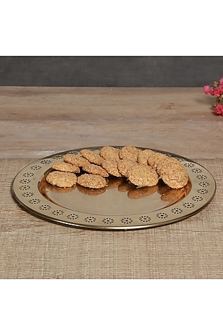 Gold Stainless Steel Plate by Manor House