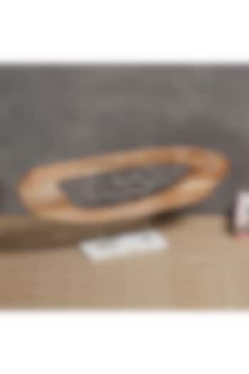 Brown Metal & Wood Sculpture by Manor House at Pernia's Pop Up Shop