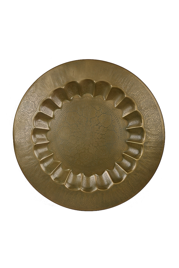 Gold Iron Wall Plate by Manor House at Pernia's Pop Up Shop