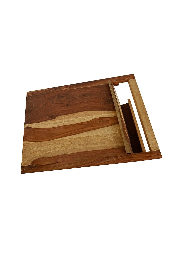 Brown Sheesham Wood End Table by Manor House at Pernia's Pop Up Shop