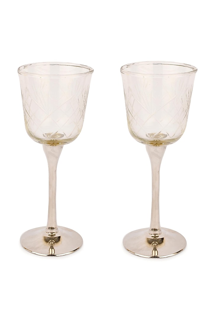 Nickel Finish Neer Goblet Set by Manor House