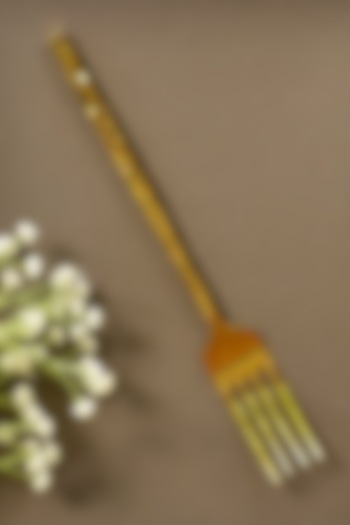 Gold Steel Forks (Set of 4) by Manor House at Pernia's Pop Up Shop