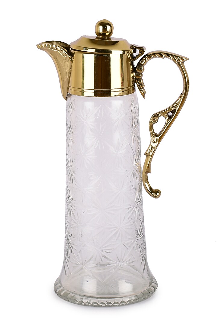 Gold Brass Jug by Manor House at Pernia's Pop Up Shop