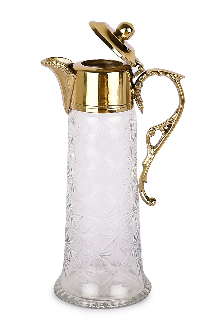 Gold Brass Jug by Manor House at Pernia's Pop Up Shop