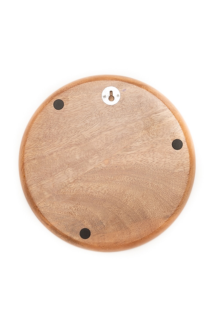 Yellow Wooden Wall Plate by Manor House at Pernia's Pop Up Shop