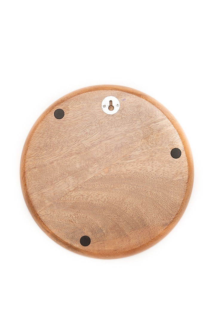 Yellow Wooden Wall Plate by Manor House at Pernia's Pop Up Shop