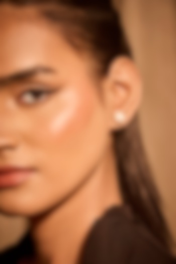 Gold Plated Pearl Floral Ear Climbers by MNSH at Pernia's Pop Up Shop