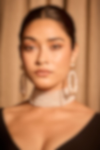 Gold Plated Pearl Statement Choker Necklace by MNSH at Pernia's Pop Up Shop