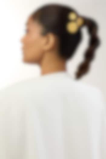 Gold Plated Hair Pin (Set Of 3) by MNSH at Pernia's Pop Up Shop