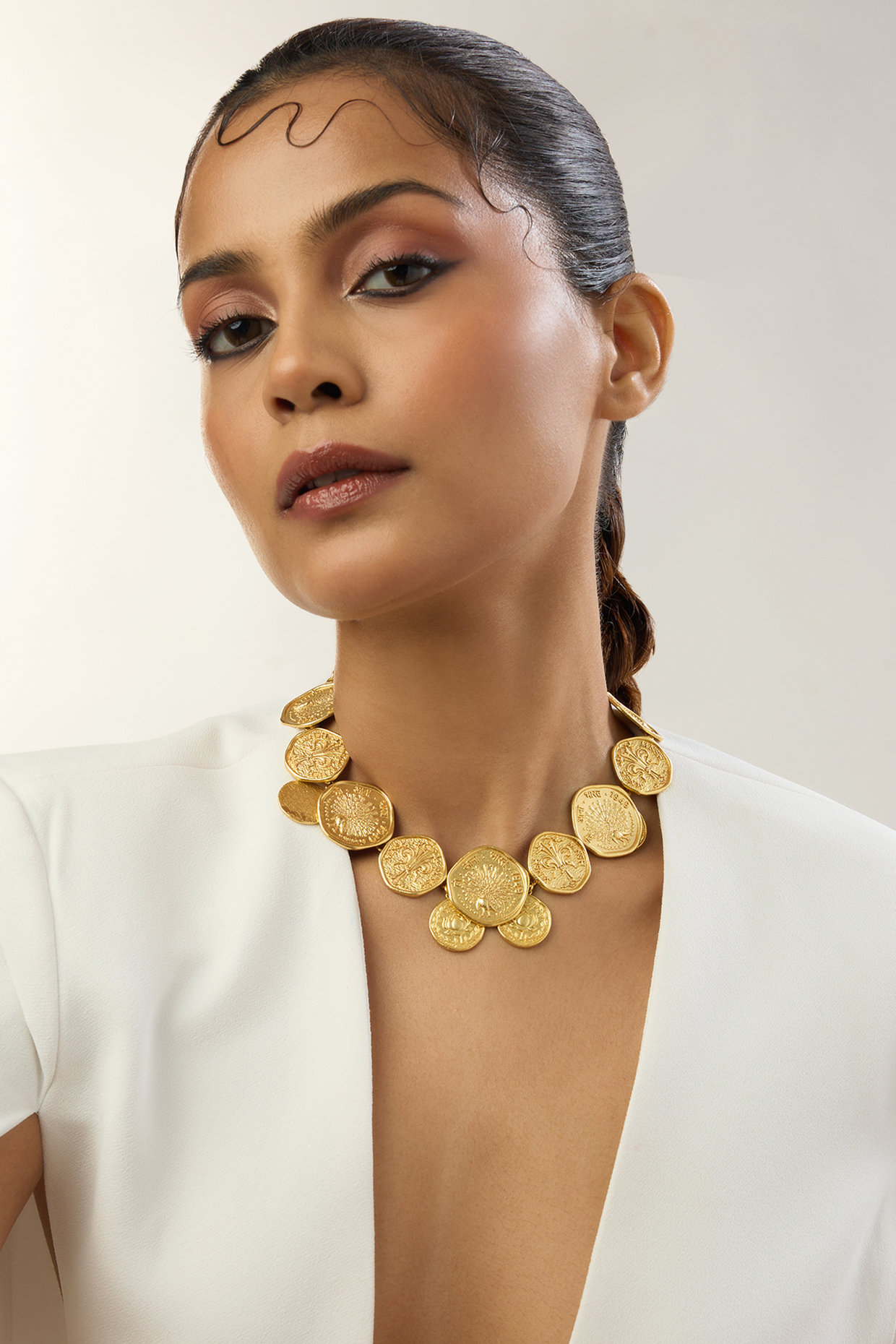 Gold Plated Necklace by MNSH at Pernia's Pop Up Shop